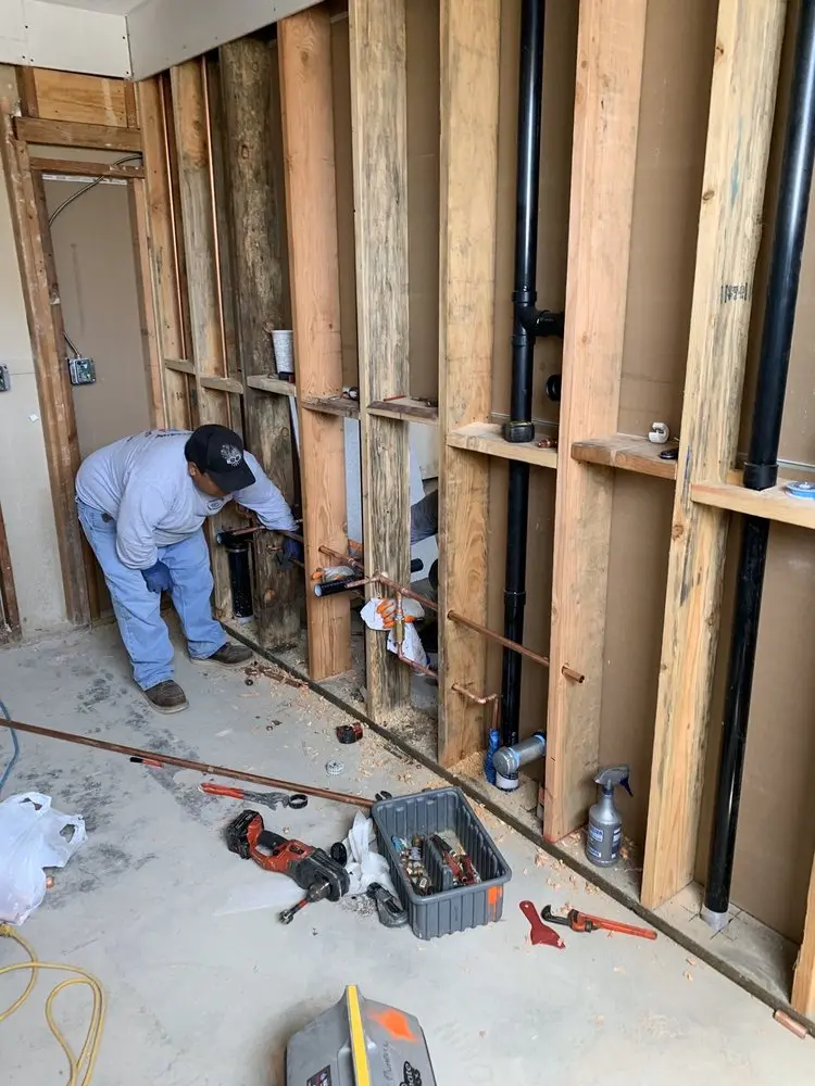 Commercial rough-in plumbing for Commercial Plumbing in El Campo